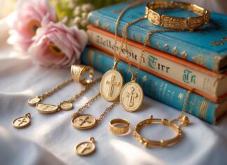 Eventyrlige skatte: smykker med fadervor motiv og klassiske børnebøger