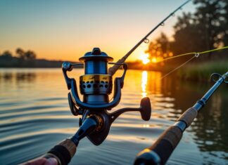 Fang den perfekte solnedgang med det rette spinnehjul til fisketuren