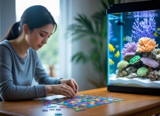 Find ro og fordybelse med puslespil og saltvandsakvarie inspiration og tips