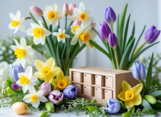 Forårsinspiration: smukke påskeblomster til din romkalender