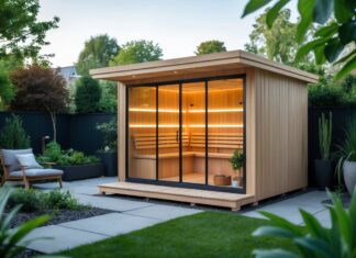 Forbedr dit hjem i Holstebro med en saunahytte til haven