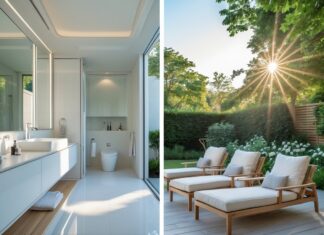 Forvandl dit badeværelse og nyd liggestole til haven Frederiksberg