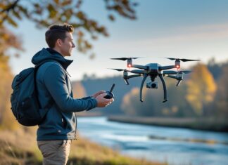 Hvordan du kan bruge en drone med kamera til at fange tidens gang