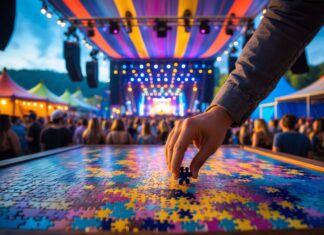 Hvordan du kombinerer festivaloplevelser med puslespil med 3000 brikker