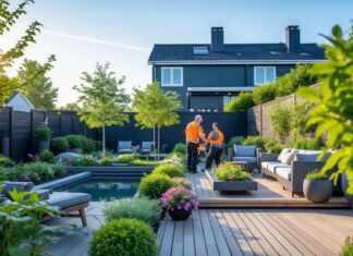 Hvordan du skaber den perfekte udendørs oase med totalentreprise i Lyngby