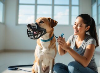 Hvordan du vænner din hund til mundkurv og træner med hundefløjte