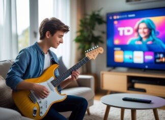 Hvordan elektrisk guitar og fantastiske tv-serier til online streaming kan inspirere din musikalske rejse