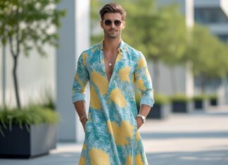 Hvordan mænd kan bære lange sommerkjoler med stil