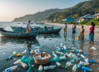 Hvordan plastikforurening i havet påvirker kystnære befolkninger