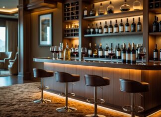 Hvordan vin og væg til væg tæpper skaber den perfekte hjemmebaroplevelse