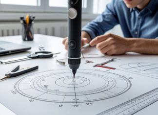 Kreative 3D-pen projekter: find omkredsen af cirklen for præcise designs