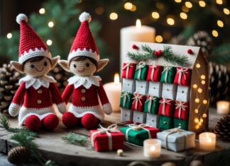 Kreative juleidéer: hæklede nisser og pakkekalender til hende idéer