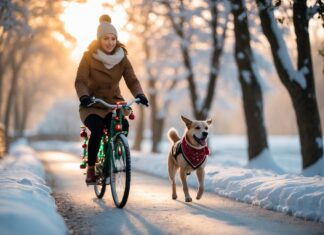 Kreative juleprojekter til hyggelige cykeludflugter med hunden