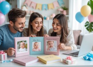 Kreative måder at bruge fotobøger som babyshower gaveidéer online