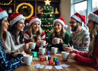 Kreative måder at kombinere kaffe og sjove julefrokost lege