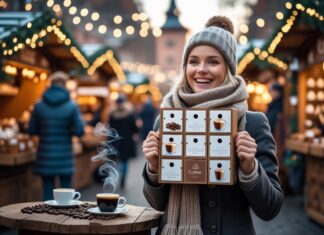 Oplev magien på julemarkeder med en julekalender med kaffeoplevelser