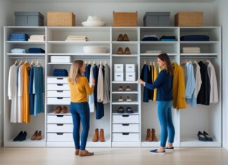 Organisering af garderoben med smarte løsninger fra foldekasse.dk