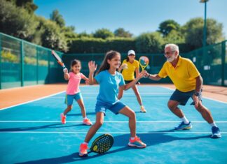 Padel som en sjov og aktiv livsstil for hele familien