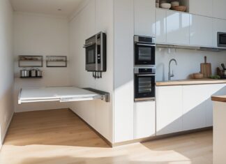 Pladsbesparende løsninger til køkkenet: Fra bradepander til klapbord til væg løsninger