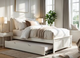 Praktiske tips til at vælge den perfekte seng med udtræk og bordskånere til soveværelset