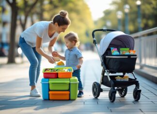 Praktiske tips til forældre på farten: madpakker og barnevogne i fokus