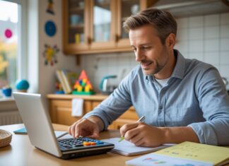 Sådan beregner du gennemsnit i hverdagen som familiefar