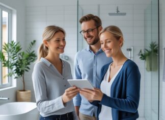 Sådan får du et nyt badeværelse i Kalundborg med månedlige pakker