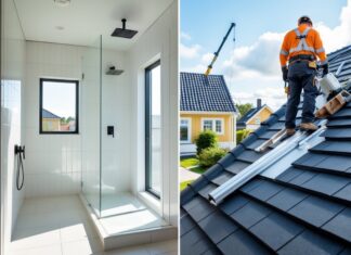 Sådan får du et nyt badeværelse og nyt tag i Middelfart og Hammel