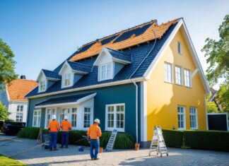 Sådan får du et nyt tag i Faxe og malet dit hus samtidig