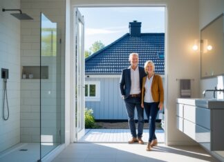 Sådan får du et nyt tag og renovering af badeværelse Silkeborg