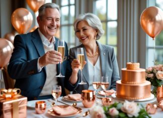 Sådan fejrer du kobberbryllup med stil og skaber uforglemmelige minder