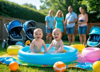 Sådan finder du den bedste tvillingerabat på babyudstyr til sommerens soppebassin-eventyr