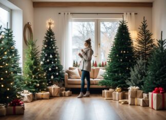 Sådan finder du den rette type juletræ til din stue