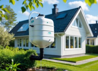 Sådan forbedrer du din facade og sparer vand med en regnvandsopsamler til fynske hjem