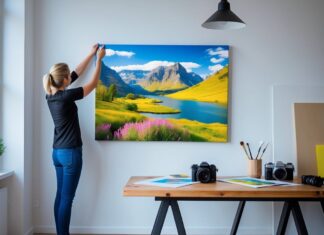 Sådan forvandler du dine billeder til kunst med foto på lærred
