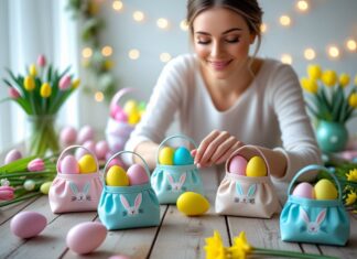 Sådan gør du påsken ekstra hyggelig med makeup tasker til påskeæggene