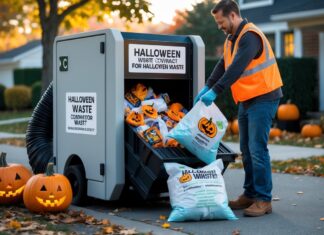Sådan håndterer du halloween affald med bærepresser til halloween affald