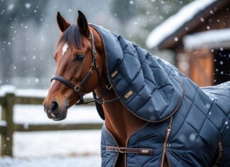 Sådan holder du din hest varm med vinterdækken til heste i julekalenderen