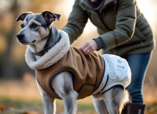 Sådan holder du din hund varm og tør med ulddækken og hundeble til din hund