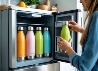 Sådan holder du dine drikkevarer kolde med termoflasker til køleskabet