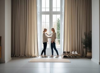 Sådan holder du dine sko tørre og dit hjem stilfuldt med smukke lange gardiner