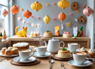 Sådan holder du en kaffefest med fastelavnspynt