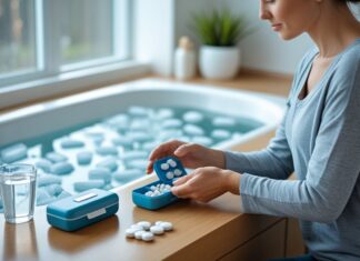 Sådan holder du styr på din medicin under kolde badeoplevelser