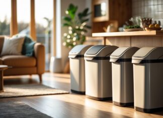 Sådan holder du varmen og orden i hjemmet med skraldespande med låg tilbud