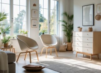 Sådan indretter du med skalstole og kommoder i dit hjem