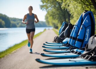 Sådan kombinerer du løbetræning med vandski og udstyr hos Vandski.dk