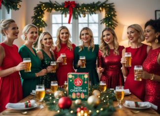 Sådan kombinerer du øl-julekalenderen med julekjoler til julefrokosten