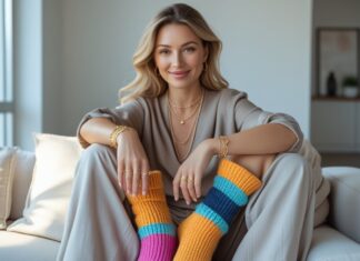 Sådan kombinerer du smykker og hyggesokker til kvinder for et stilfuldt look