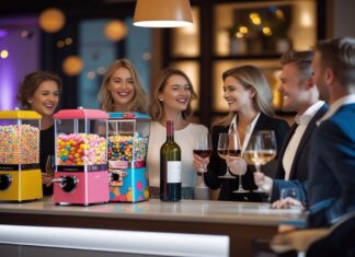 Sådan kombinerer du vin og slikmaskiner til den perfekte festoplevelse