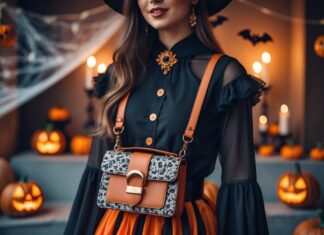 Sådan matcher du din crossbody-taske med halloween kostumer til festen